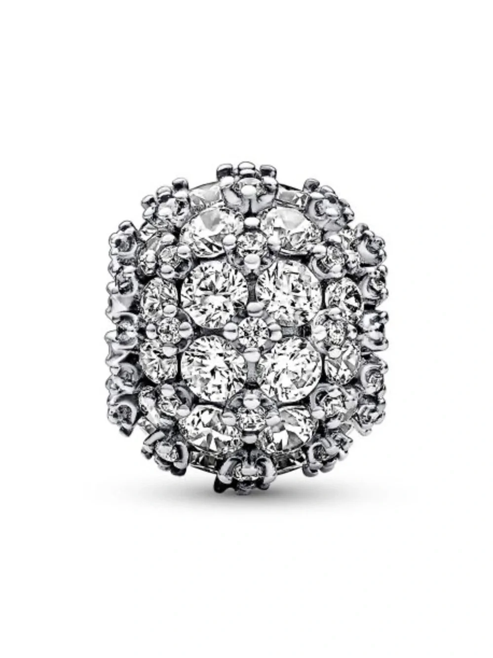 Pandora Sparkling Pave Round Charm